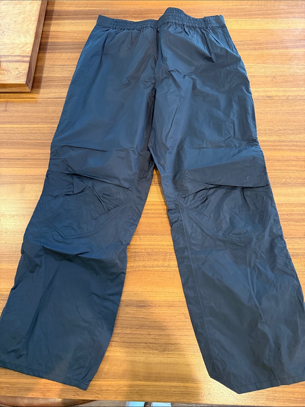 NWOT EMS full zip Thunderhead Black Lightweight Rain Pants SZ XL